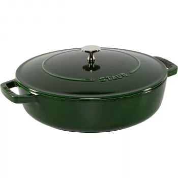 Staub Brasiera Chistera 28 cm Basil Green