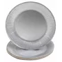PROnappe 10 piatti di cartone Ø 23 cm bianco