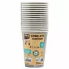 PROnappe 15 Bicchieri di cartone 200 ml, grigio (89118I)
