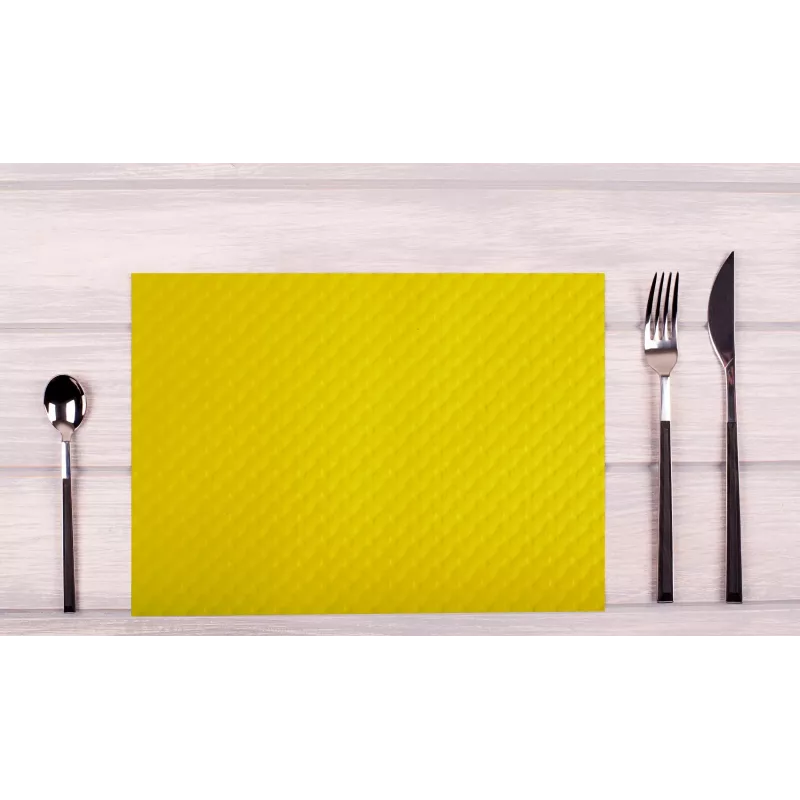 PROnappe 500 tovagliette Tiss laccate giallo 30,0 x 40,0 cm