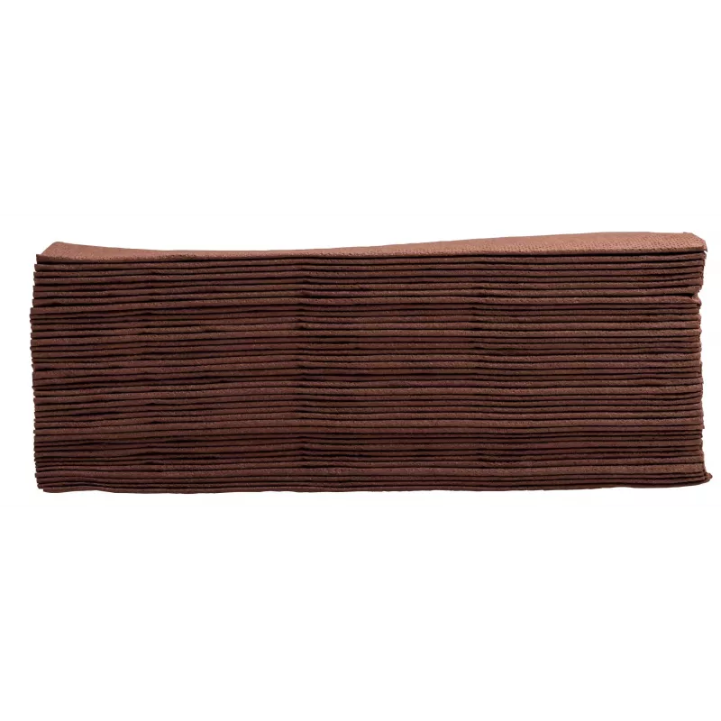 PROnappe tovaglioli marroni 2 veli 20,0 x 20,0 cm 50 pezzi