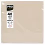 PROnappe tovaglioli crema 2 veli 19,0 x 19,0 cm 40 pz.