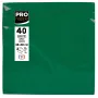 PROnappe tovaglioli verde pino 2 veli 19,0 x 19,0 cm confezione da 40