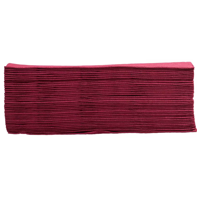 PROnappe tovaglioli bordeaux 2 veli 19,0 x 19,0 cm 40 pezzi