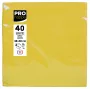 PROnappe tovaglioli di carta gialli 2 veli 19,0 x 19,0 cm 40 pezzi