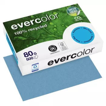 Exacompta Evercolor carta riciclata blu scuro DIN A4 80 g/m² 500 fogli
