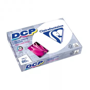 Clairefontaine DCP 80 g/m² A4 500 fogli carta satinata per stampa digitale a colori