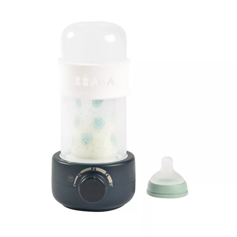 Beaba Babymilk Second 911720 Scaldabiberon, blu navy
