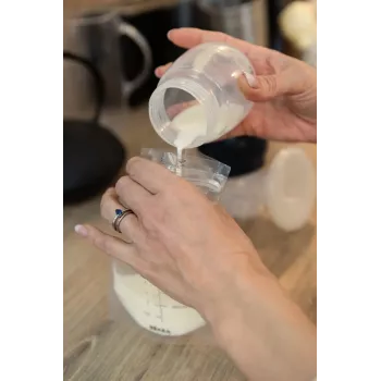 Beaba sacchetti per la conservazione degli alimenti, confezione da 50, 250 ml, trasparente 911738