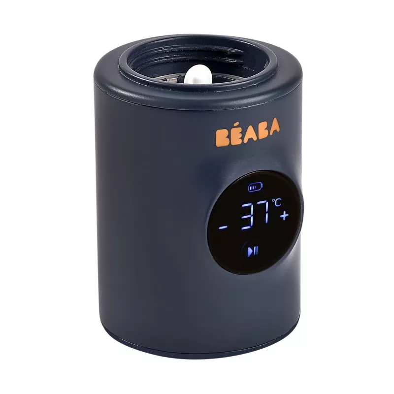 Beaba Milk Nomad Night Blue scaldabiberon e mixer portatile 2-in-1