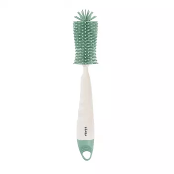 Beaba spazzola in silicone per biberon e tettarelle Sage Green