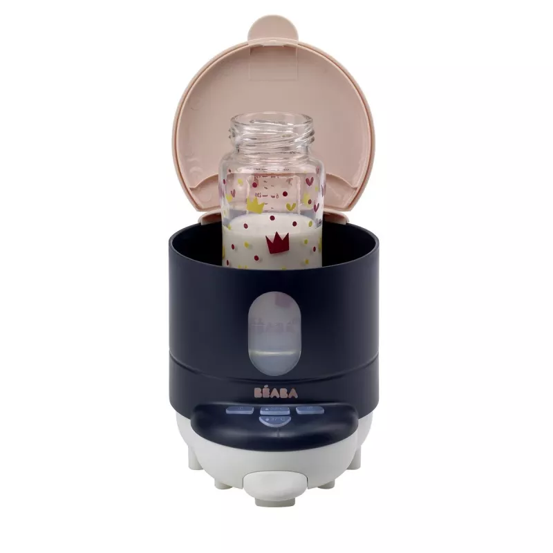 Beaba Bib'expresso 2-in-1 sistema per la preparazione di biberon e alimenti, blu notte