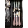 Beaba set posate in acciaio inox 12m+ Misty Green