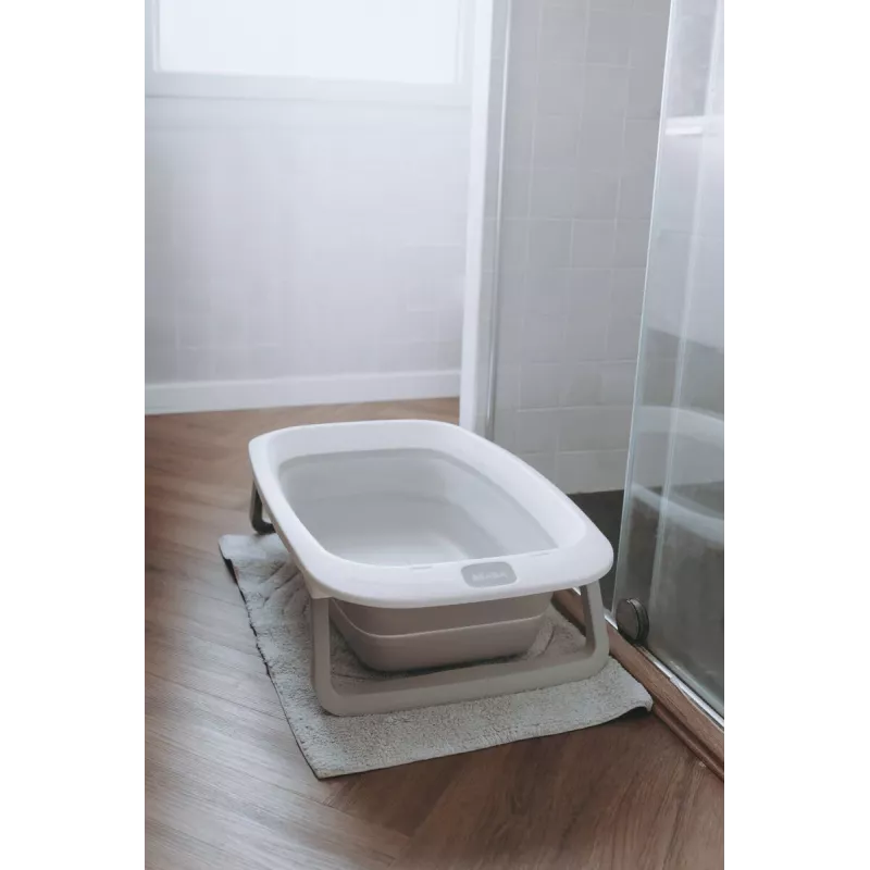 Beaba Eazy Pop Camélé'O vaschetta pieghevole per il bagnetto Velvet Grey