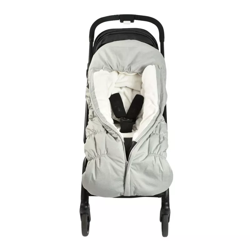 Beaba sacco nanna per passeggino invernale 6-24 mesi Heather Grey