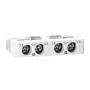 APC GVAE20 PDU basic 20A 0U unità di distribuzione verticale, 12x C13 + 4x C19, nero