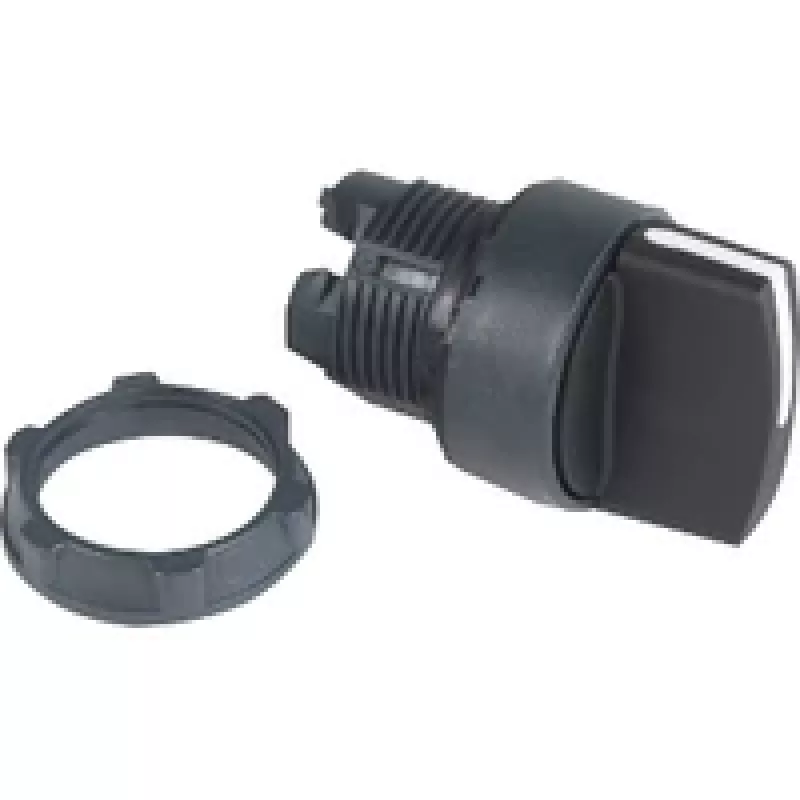APC ZB5AD2 testa pulsante a fungo - nera - plastica - Harmony XB5 - IP69K - 29 mm - 46 mm
