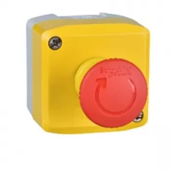 Schneider Electric Harmony XALK pulsantiera completa con fungo rosso