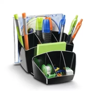CEP Office Solution portapenne Ice Black nero trasparente