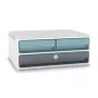 CEP Office Solution MoovUp Cassettiera con serratura Grigio menta DIN A4 orizzontale DIN A5 orizzontale 3 cassetti