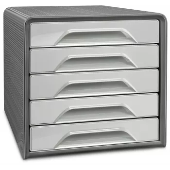CEP Office Solution Smoove Cassettiera Grigio chiaro con 5 cassetti 1071116361