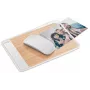 CEP Office Solution Tappetino per mouse, bianco/faggio