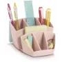 CEP Office Solution Mineral Organizer da scrivania 8 scomparti Rosa cipria Polistirene Rettangolare 143 x 158 mm