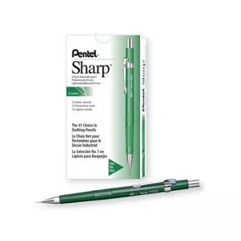Pentel P205-D portamina - verde - 0,5 mm - confezione da 12