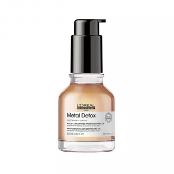 L'OREAL PROFESSIONNEL Metal Detox olio professionale concentrato lisciante per capelli 50ml