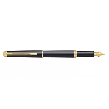 WATERMAN Hémisphère penna a sfera - blu laccato - dettagli cromati - punta media - inchiostro blu