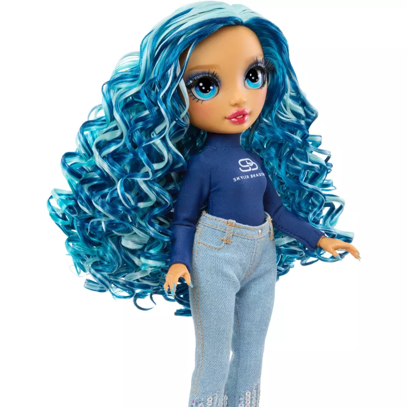 MGA Rainbow High Skyler Bradshaw bambola fashion con 2 outfit e accessori