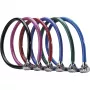 Master Lock 8631 Lucchetto a cavo d'acciaio con combinazione fissa, a 3 cifre