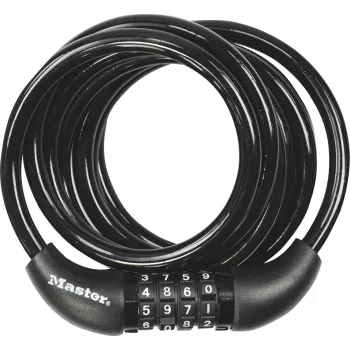 Master Lock lucchetto con cavo a spirale 180cm 8221EURDPRO