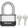Master Lock Elite lucchetto in acciaio laminato 67mm con archetto 38mm, cilindro a 5 perni