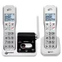 Geemarc AMPLIDECT 595-2 U.L.E Duo Telefono cordless con 2 cornette - stazione base - base di ricarica