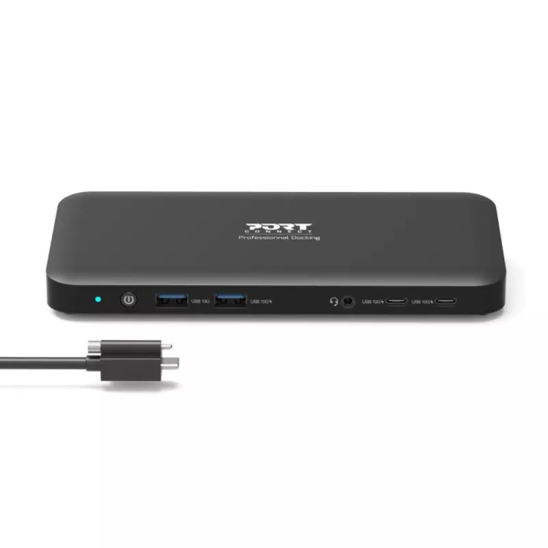 PORT Designs dock USB-C Office - 3x 4K cavo a vite EU