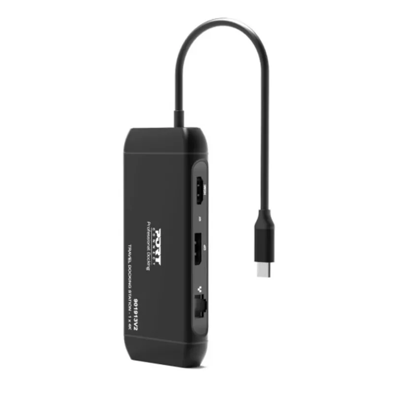 PORT Designs PORT connect Professional docking station USB-C 4K 3 display 85W PD