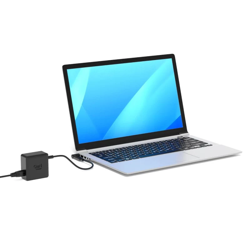 PORT Designs alimentatore GaN 65W USB-C per ASUS - spina EU - nero