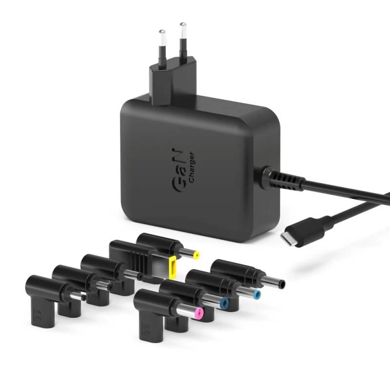 PORT Designs caricabatterie da parete universale GaN 100W spina EU - nero
