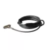 PORT Designs PORT Connect cavo di sicurezza con serratura 1,55 m nero/argento