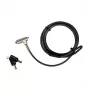 PORT Designs PORT Connect cavo di sicurezza con serratura 1,55 m nero/argento