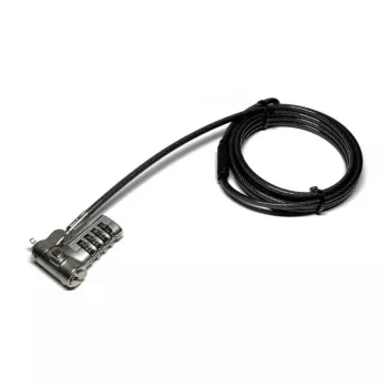 PORT Designs lucchetto di sicurezza a cavo universale a combinazione commutabile 2m nero