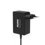 PORT Designs PORT Connect caricabatterie GaN 100W con 3 porte USB (2 USB-C, 1 USB-A) - PD 3.0 e QC 3.0 - spina EU