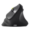 PORT Designs PORT Connect Professional ERGO SHAPE mouse wireless ricaricabile - per destrorsi - ottico - 5 tasti - 2,4 GHz, Bluetooth - ricevitore USB