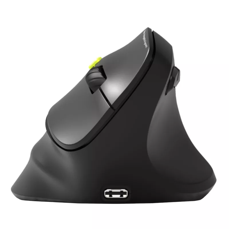 PORT Designs PORT Connect Professional ERGO SHAPE mouse wireless ricaricabile - per destrorsi - ottico - 5 tasti - 2,4 GHz, Bluetooth - ricevitore USB