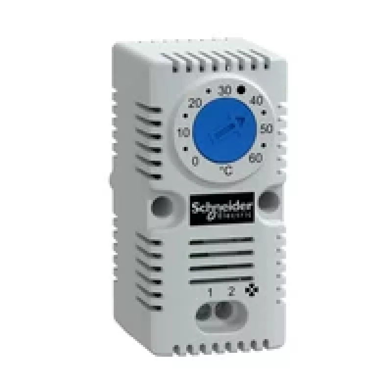 APC NSYCCOTHO termostato per quadri elettrici, NC, 0-60°C, guida DIN, grigio