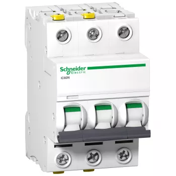 APC Schneider Electric A9F04340 interruttore automatico magnetotermico 3P 40A curva C 10kA guida DIN IP20