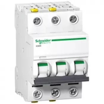 APC Schneider Electric A9F04340 interruttore automatico magnetotermico 3P 40A curva C 10kA guida DIN IP20