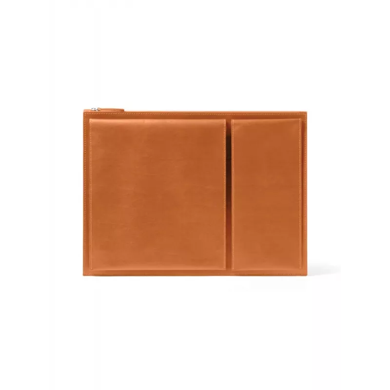 Lexon Flat Borsa per laptop 14 pollici marrone LN2503M