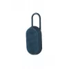 Lexon Mino T altoparlante Bluetooth portatile con base di ricarica e moschettone, blu scuro, IPX4, 3W, TWS, telecomando per selfie, LA124DB9